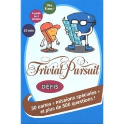 Trivial Pursuit : défis : 30 cartes missions spéciales et plus de 500 questions ! collectif Auzou