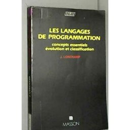 Les Langages de programmation Jacques Lomchamp Elsevier Masson