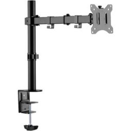 Digitus DA-90399 Support de table pour écran 1 Écran(s) 33,0 cm (13) - 81,3 cm (32) noir, noir (mat) rotatif, réglable en hauteur, inclinable, rotatif, mobile