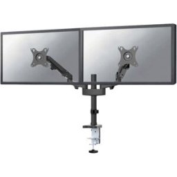 Neomounts DS70-750BL2 Support de table pour écran 2 Écran(s) 43,2 cm (17) - 68,6 cm (27) noir réglable en hauteur, rotatif, inclinable, mobile