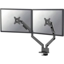 Neomounts DS70-250BL2 Support de table pour écran 2 Écran(s) 43,2 cm (17) - 81,3 cm (32) noir réglable en hauteur, inclinable, mobile, rotatif