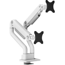 Neomounts DS70S-950WH2 Support de table pour écran 2 Écran(s) 43,2 cm (17) - 88,9 cm (35) noir réglable en hauteur, inclinable, mobile, rotatif