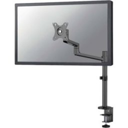 Neomounts DS60-425BL1 Support de table pour écran 1 Écran(s) 43,2 cm (17) - 68,6 cm (27) noir inclinable, rotatif, mobile, réglable en hauteur
