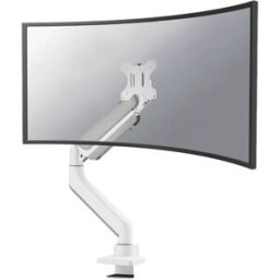 Neomounts DS70PLUS-450WH1 Support de table pour écran 1 Écran(s) 43,2 cm (17) - 124,5 cm (49) blanc inclinable, rotatif, mobile, réglable en hauteur