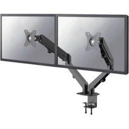Neomounts DS70-700BL2 Support de table pour écran 2 Écran(s) 43,2 cm (17) - 68,6 cm (27) noir réglable en hauteur, rotatif, inclinable, mobile