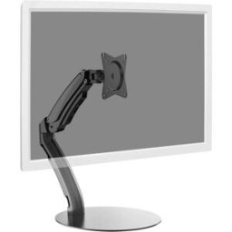 Digitus DA-90365 Support sur pied pour écran 1 Écran(s) 43,2 cm (17) - 68,6 cm (27) noir inclinable, mobile, mobile