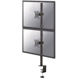 Neomounts FPMA-D550DVBLACK Support de table pour écran 2 Écran(s) 25,4 cm (10) - 81,3 cm (32) noir mobile, rotatif, inclinable