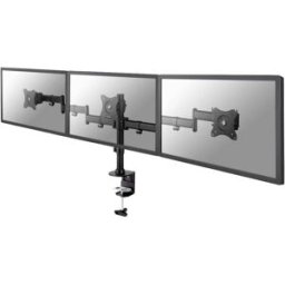 Neomounts NM-D135D3BLACK Support de table pour écran 3 Écran(s) 25,4 cm (10) - 68,6 cm (27) noir inclinable, mobile