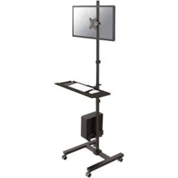 Neomounts FPMA-MOBILE1700 Chariot pour PC/moniteur 1 Écran(s) 25,4 cm (10) - 81,3 cm (32) noir mobile, rotatif, inclinable, réglable en hauteur