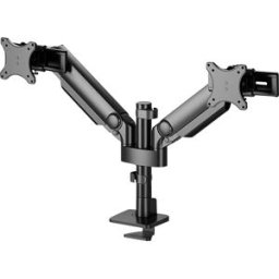 Neomounts DS65S-950BL2 Support de table pour écran 2 Écran(s) 61 cm (24) - 86,4 cm (34) noir réglable en hauteur, inclinable, mobile, rotatif
