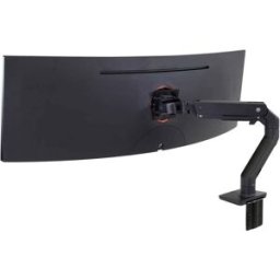 Ergotron HX Arm Desk Mount HD Support de table pour écran 1 Écran(s) 38,1 cm (15) - 124,5 cm (49) noir rotatif, réglable en hauteur, inclinable, mobile