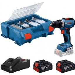 Bosch GSR 18V-65 PROFESSIONAL Perceuse-visseuse, 2×GBA 4.0Ah, L-Boxx 06019N3207