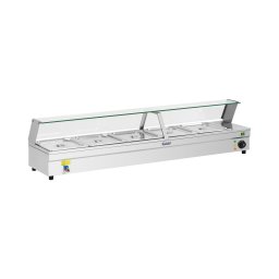 Bain-marie - 5 x GN - 1/2 - Avec robinet de vidange