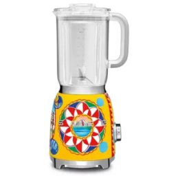 SMEG Blender Années 50 Dolce Gabana capacité 1,5l 3 programmes 4 vitesses - BLF01DGEU