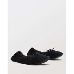 MONOPRIX Ballerines unies en velours 40-41