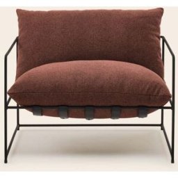 MADURA Fauteuil Alceno Glory rouille - ORANGE 94x89xH90 cm