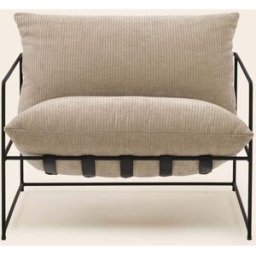 MADURA Fauteuil Alceno Racer naturel - NATUREL 94x89xH90 cm