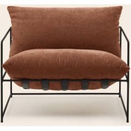 MADURA Fauteuil Alceno Racer sienne foncé - ORANGE 94x89xH90 cm