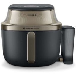 Philips Airfryer Serie 5000 Con Funzione Vapore Na543/00 7,2l 2000w 12 Programmi Nero/champagne