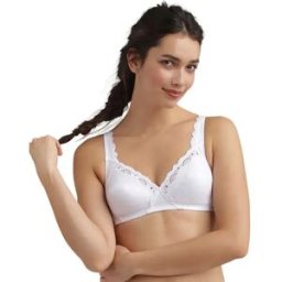 Playtex Soutien-gorge Cotton Support White 100 Femme