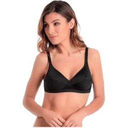 Playtex Soutien-gorge Basic Micro Support Black 95 Femme