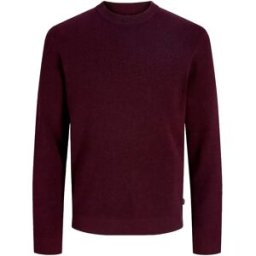 Jack & Jones Pull Stitch Milano Bitter Chocolate / Melange S Homme
