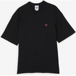 Adidas Originals Tee Shirt Essentials Trefoil Loose noir/rose m homme