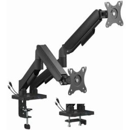 Gembird Support Double Moniteur Ma-da2u-01 Black One Size unisex