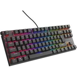 Genesis Clavier Mécanique Gaming Thor 303 Tkl Rgb Outemu Peach Silent Switch Black One Size unisex