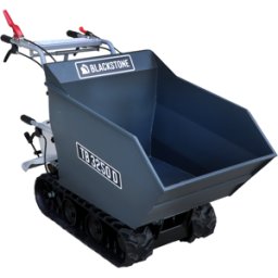 Brouette à chenilles BlackStone TB 3250 D - Caisson dumper manuel - capacité de charge maximale 320 Kg