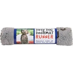 Dog Gone Smart Paillasson Dirty Dog Runner Grey 152 x 76 cm