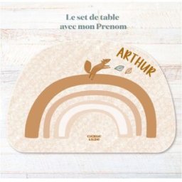 Charlie et Suzie Set de table Rainbow Edgar personnalisable