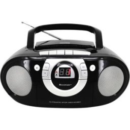 soundmaster SCD5100SW Radio-lecteur CD FM AUX, CD, Cassette noir