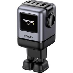 UGREEN Uno X688 Chargeur USB 100 W 3x USB-C®, 1x USB-A PPS, Power Delivery, Fast Charge gris intérieure GaN