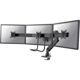 Neomounts NM-D775DX3BLACK Support de table pour écran 3 Écran(s) 43,2 cm (17) - 61 cm (24) noir mobile, rotatif, inclinable, réglable en hauteur