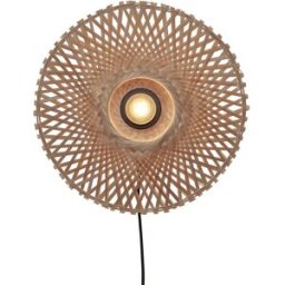 GOOD & MOJO - Applique avec prise Kalimantan - Beige - Bambou tressé