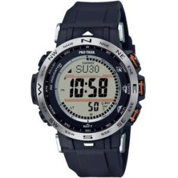 Casio Montre Pro-trek Black / Lcd Black One Size Homme