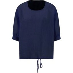 Fynch Hatton Blouse à Manches Courtes 26041445 Galaxy Blue 40 Femme