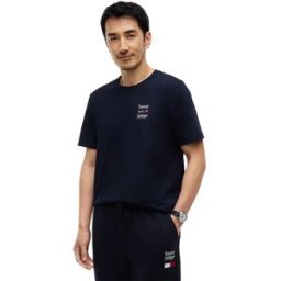 Tommy Hilfiger T-shirt à Manches Courtes Mw0mw45091 2 Unités Black / Black / Black / Black / Black L Homme