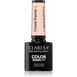 Claresa SoakOff UV/LED Color Cloud Pastel vernis à ongles gel lampe UV/LED teinte 5 5 g