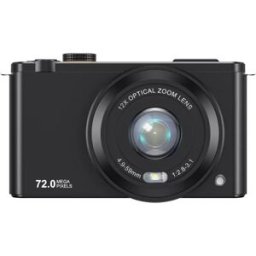 INF Appareil photo hybride 4K 72MP avec zoom optique 12X et écran tactile double rabattable 180° & 270° Le noir