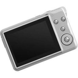 INF Appareil photo numérique format carte pour étudiants avec carte TF 32GB - Vidéo 4K, Photos 64MP, Zoom 18x, Écran LCD 2.8 Argent