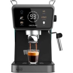 Cecotec Machine À Café Express Power Espresso Touch Coldbrew. Écran Tactile, Système Coldbrew, Pompe 20 Bars, Buse Vapeu
