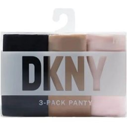 Dkny String Litewear Cut Anywhere 3 Unités Black / Glow / Pearl S Femme