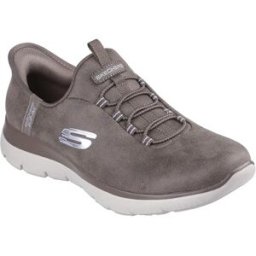 Skechers Baskets Sans Lacets Summits Brown Mesh / Lavender Trim EU 40 Femme