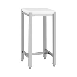 Billot boucherie - 40 x 40 cm - Royal Catering - Hauteur de travail : 88 cm