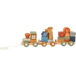 2Kids Toys Wooden Train petit train en bois 18m+ 1 pcs