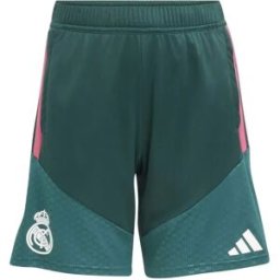 Adidas Shorts Junior Entraînement Real Madrid 26/27 Tiro26 Competition Training Aurora Ivy / Wild Pink 11-12 Années Garçon,Fille