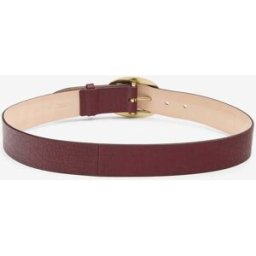 Ceinture Dara En Cuir - Femme - Bordeaux - Taille70 - Isabel Marant