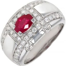 Gemme-les-bijoux Bague rubis 0.84